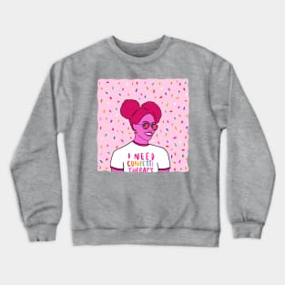 Confetti Therapy Crewneck Sweatshirt